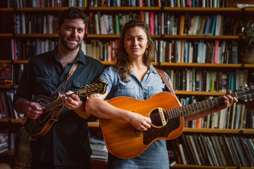 Steve and Whitney Roy of the Old String Band.