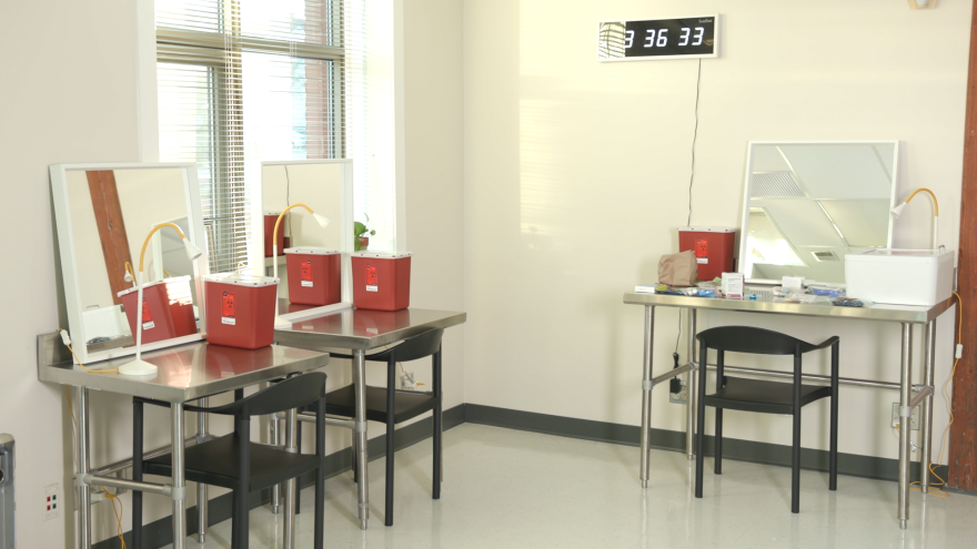 The Overdose Prevention Center opened last year, a first of its kind.