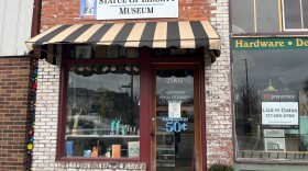 Indy's Teeny Statue of Liberty museum in its original 10th Street location.