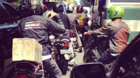 The first thing everyone tells you about Jakarta is don't expect to get anywhere on time.  This is the largest city in the world without a mass transit system. The roads are gridlocked all day long.  Even the bikes don't move.