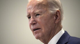 Close-up of President Joe Biden looking to his right