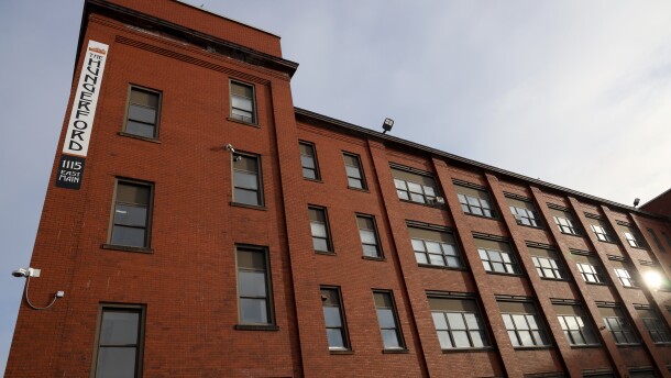 The Hungerford Building was once home to over 100 artists studios. After the building was sold to Peter Hungerford in 2022 less than 15 studios are occupied by artists and many of them have plans to move out.