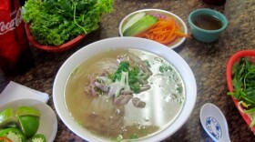 A spread of traditional Vietnamese dishes at the original Pho Tau Bay, which has now relocated to Tulane Avenue in New Orleans.