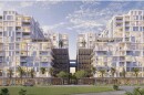 The four towers of the planned Sobel condominium project on Broadway in Riviera Beach.