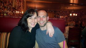 Rhonda Johnson with her son Brandon Bielen who was severely brain injured in a motorcyle accident in 2010.