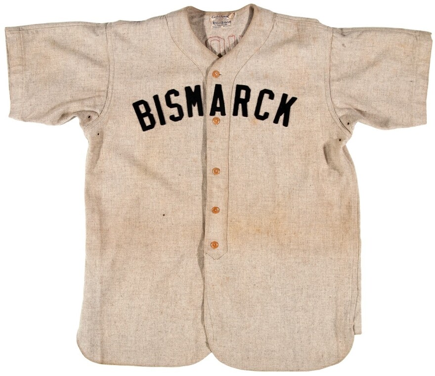 A jersey is one of the few surviving pieces of memorabilia from Neil Churchill's semipro dream team.