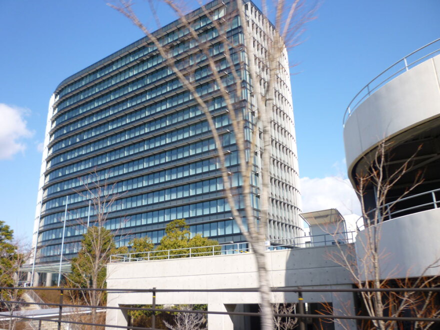 Toyota's modern steel and glass headquarters in Toyota City, a city of more than 400,000 that is twinned with Detroit.