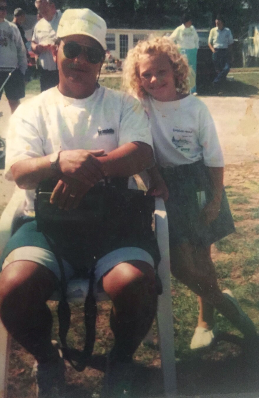 Peter and Jenn Stanley on Labor Day weekend, in 1994.