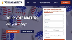 A new non-profit hopes to turn around Indiana's low voter registration and turnout with the launch of a voter engagement effort called the Indiana Citizen.