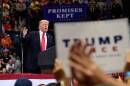 President Donald Trump speaks during a rally in Estero, Fla., Wednesday, Oct. 31, 2018. Trump is campaigning for Florida Republican Gov. Rick Scott, who is challenging incumbent Democratic Sen. Bill Nelson for a seat in the Senate.