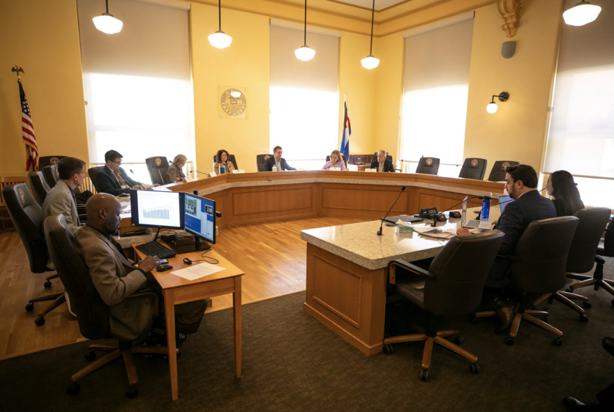 The Colorado legislature's Joint Budget Committee meets for a hearing on the state's economy and upcoming budget bill on March 19, 2026.