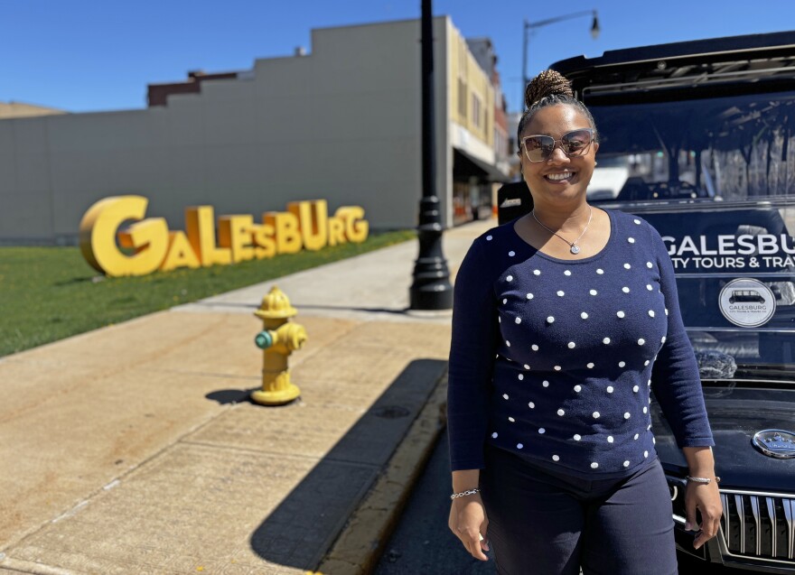 Shanell Lightfoot is the owner of Galesburg City Tours and Travel Co.
