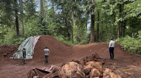 The new trail, photographed on June 10, 2026, will be called Cedar Shark.