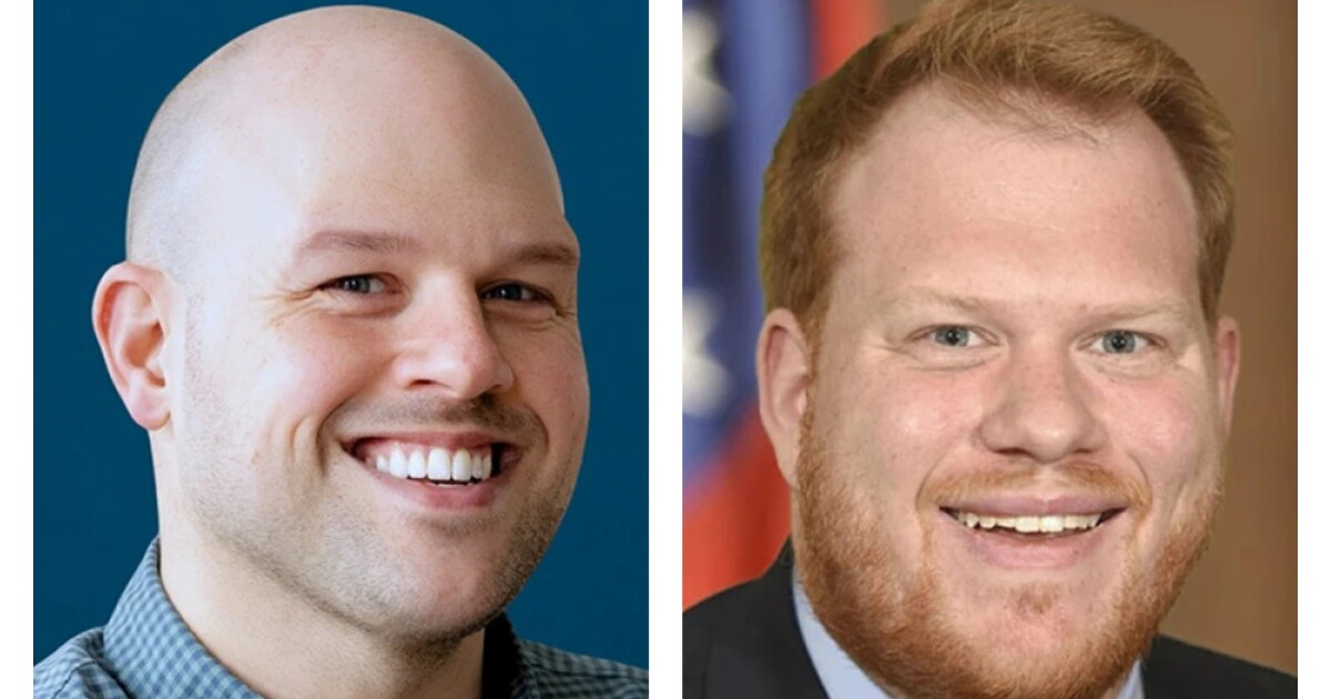 Kurt VanWuyckhuyse and Josh Jensen, candidates for NYS Assembly District 134