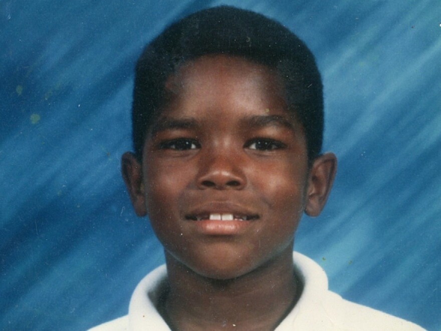 Kuntrell Jackson, 14, and two other kids held up a <strong> </strong>video rental store. One of the other boys shot and killed the cashier. Under Arkansas' felony-murder law, Jackson was deemed just as responsible as the gunman. He was tried as an adult for aggravated murder and, under state law, received a mandatory sentence of life without parole.