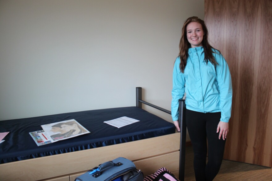 Delaney Jones is from Delta Junction. She’s in UAS’s pre-radiology program. (Photo by Lisa Phu/KTOO)