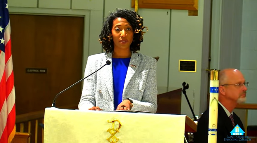 Jocelyn Mallette, the Secretary of the North Carolina Department of Military Veteran Affairs.