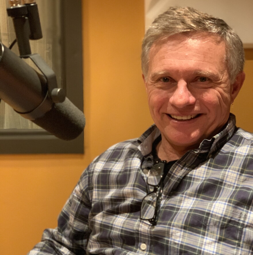 Bert Cregg in the MSU Audio Studios