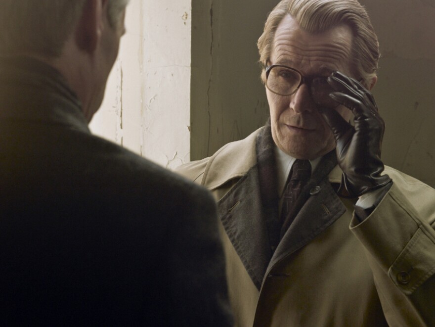 <strong></strong>For <em>Tinker, Tailor, Soldier, Spy, </em>Oldman says, he tried on dozens and dozens of pairs of glasses, searching for just the right look.