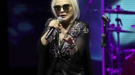 Debbie Harry on tour in 2017.