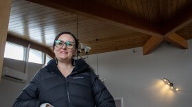 Andi Beadles, executive director of Weber Housing Authority, inside the former Aspen assisted living facility in Ogden, Jan. 10, 2025.