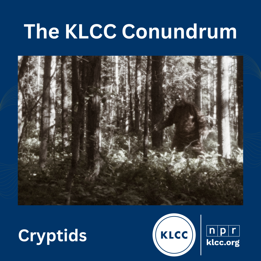 Cover art for The KLCC Conundrum - "Cryptids"