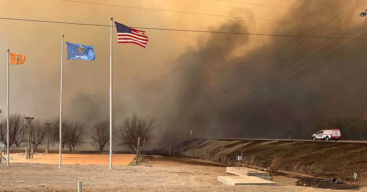 High winds, dozens of wildfires wreak havoc across Oklahoma | KOSU