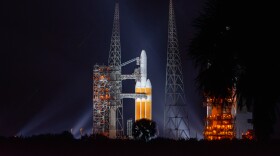 ULA's Delta IV Heavy stands ready to launch the NROL-74 mission, the last for the Delta rocket family.