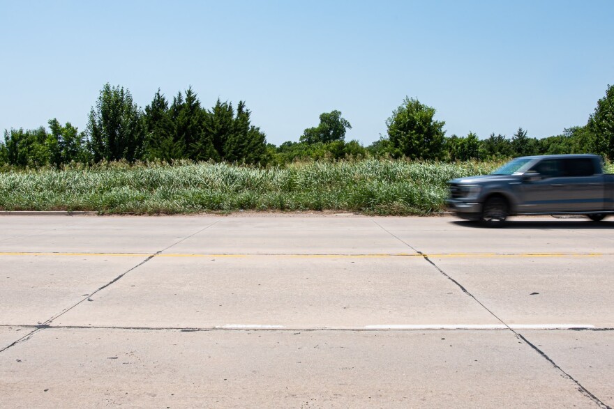 There's a small cement pad on the west side of North Sooner Road in Oklahoma City surrounded by overgrown grass and across the street from an abandoned pipeline operation. That's where Oklahoma City Police Sgt. Robert Burton left Ernest Antwine on Aug. 4, 2021. Five minutes later, Antwine was dead.