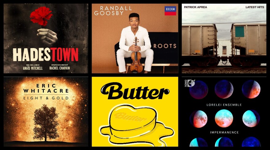 Album covers for tracks selected for Instant Replay