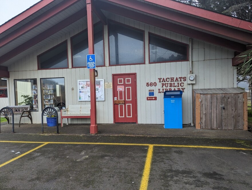 The 50-year old Yachats Library building is slated for demolition this summer.