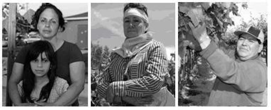 UFW immigrant farm workers from throughout the country.