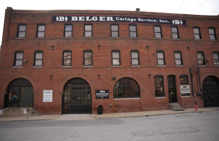 An image of the Belger Arts Center from the streetview.