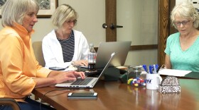She’s served for the last three years as county commissioner.