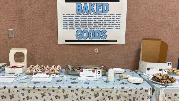 24 homemade blueberry dishes were submitted to Unalaska's 2026 Blueberry Bash.