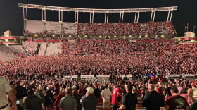 Fans on the field