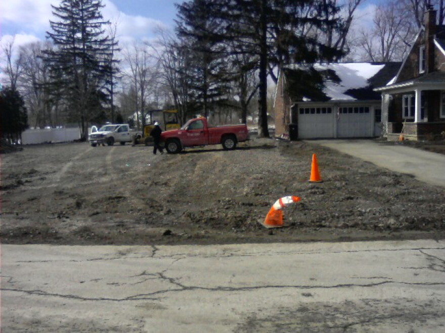 Crash site where Wielinski family home once stood