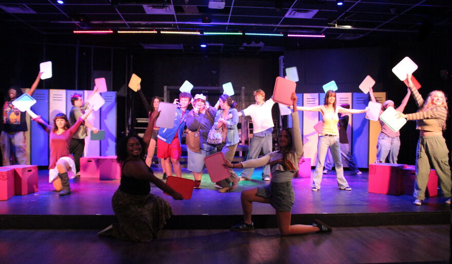 Scene from 'Mean Girls' at The Belle Theatre.