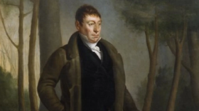Image of General Lafayette painted by Matthew Harris Jouett while Lafayette was in Lexington.
