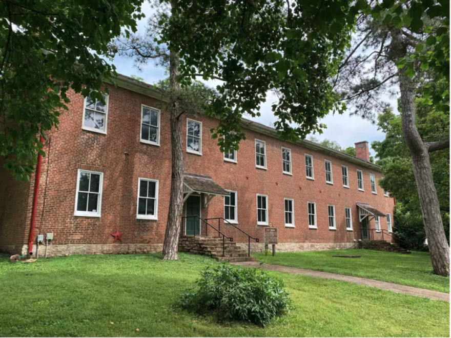 The Shawnee Indian Mission was once a 2,000-acre, 16-building operation that had 200 Native American children ages 5 to 23 enrolled, according to the KSHS website. Three buildings remain on the now 12-acre site.