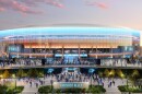 A rendering of the Oklahoma City New Arena.