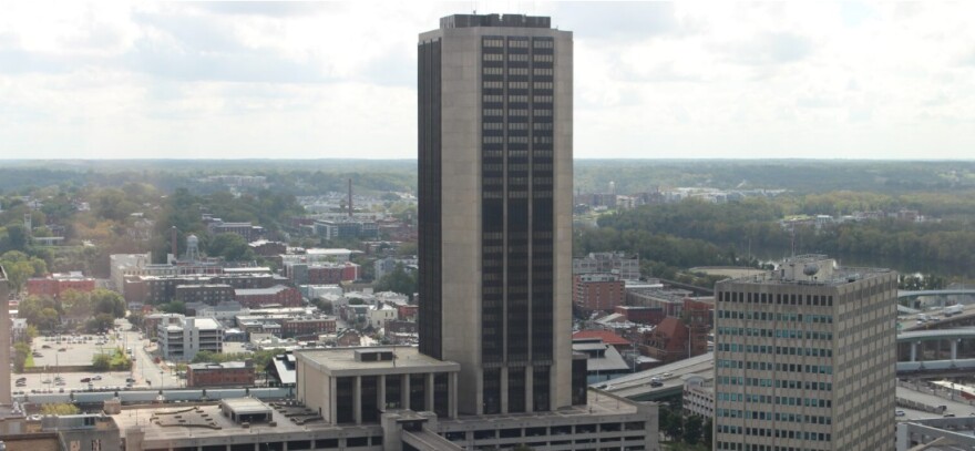 The James Monroe state office building, housing the Department of Education, in Richmond, Virginia. (Sarah Vogelsong/Virginia Mercury)