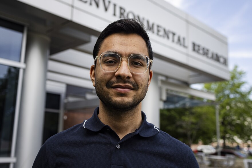 A portrait of study lead author and Boise State University PhD student Amirhossein Montazeri