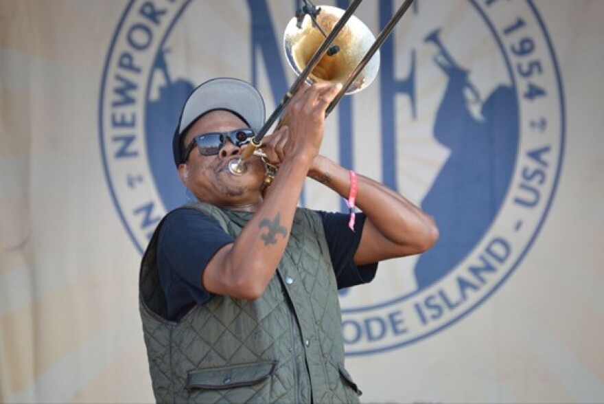 Corey Henry with Galactic performs in 2016. A few months later, Galactic performed at George’s Majestic Lounge in Fayetteville, in what was a mind-bending experience.