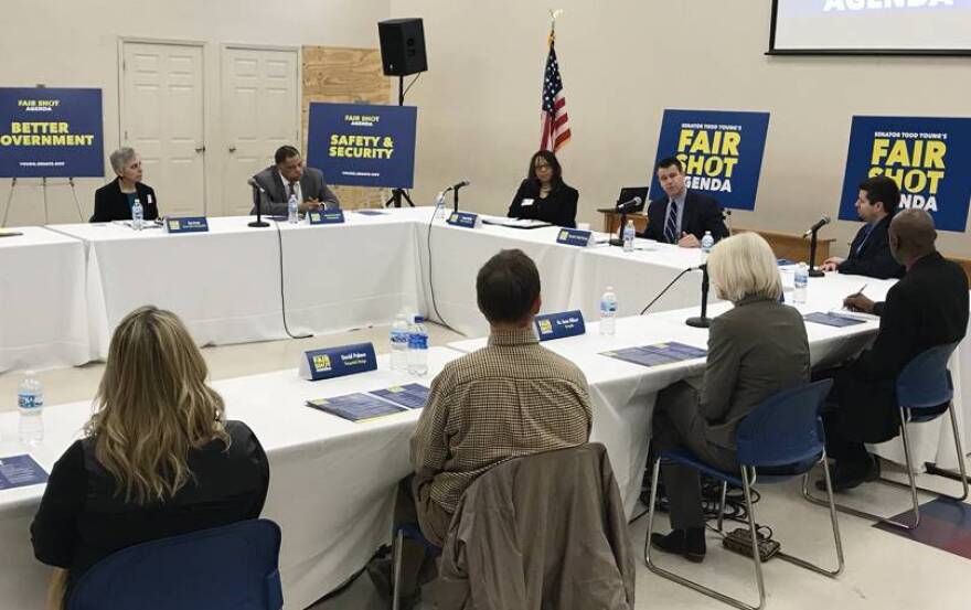 For the first stop in a series of roundtable discussions, Sen. Young met with community and business leaders in Indianapolis to talk about the governmentâ€™s role in tackling big issues.