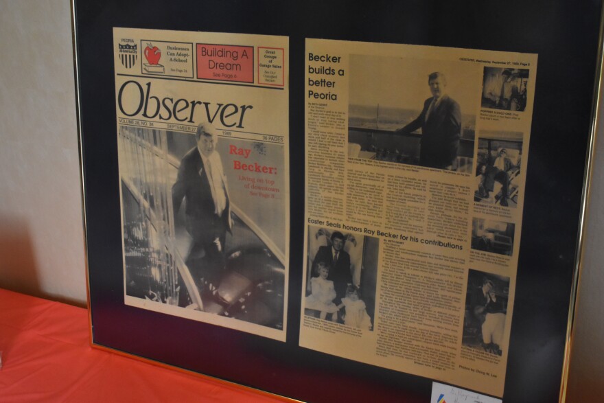 A 1989 article in the now defunct Peoria Observer dedicated to the late G. Raymond Becker.