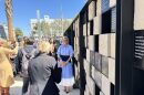 Rep. Hillary Cassel poses in front of the Holocaust memorial outside the Florida Capitol on March 25, 2025. (Photo by Jay Waagmeester/Florida Phoenix)