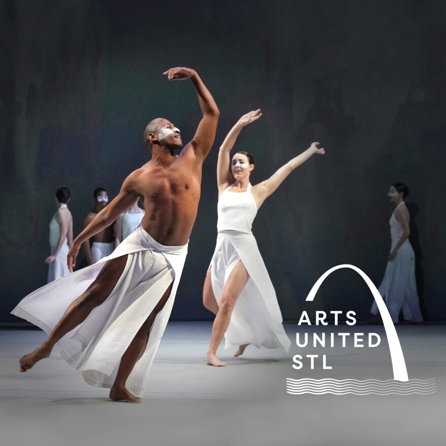 Members of Big Muddy Dance Company are seen in a promotional image for the Arts United STL benefit concert. 