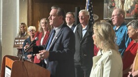 Rhoden makes his announcement Tuesday morning