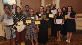 WUWM staff hold Milwaukee Press Club awards